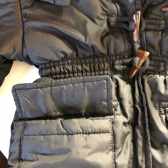 Old Navy Black Toddler girls coat size 2T - Picture 5 of 8